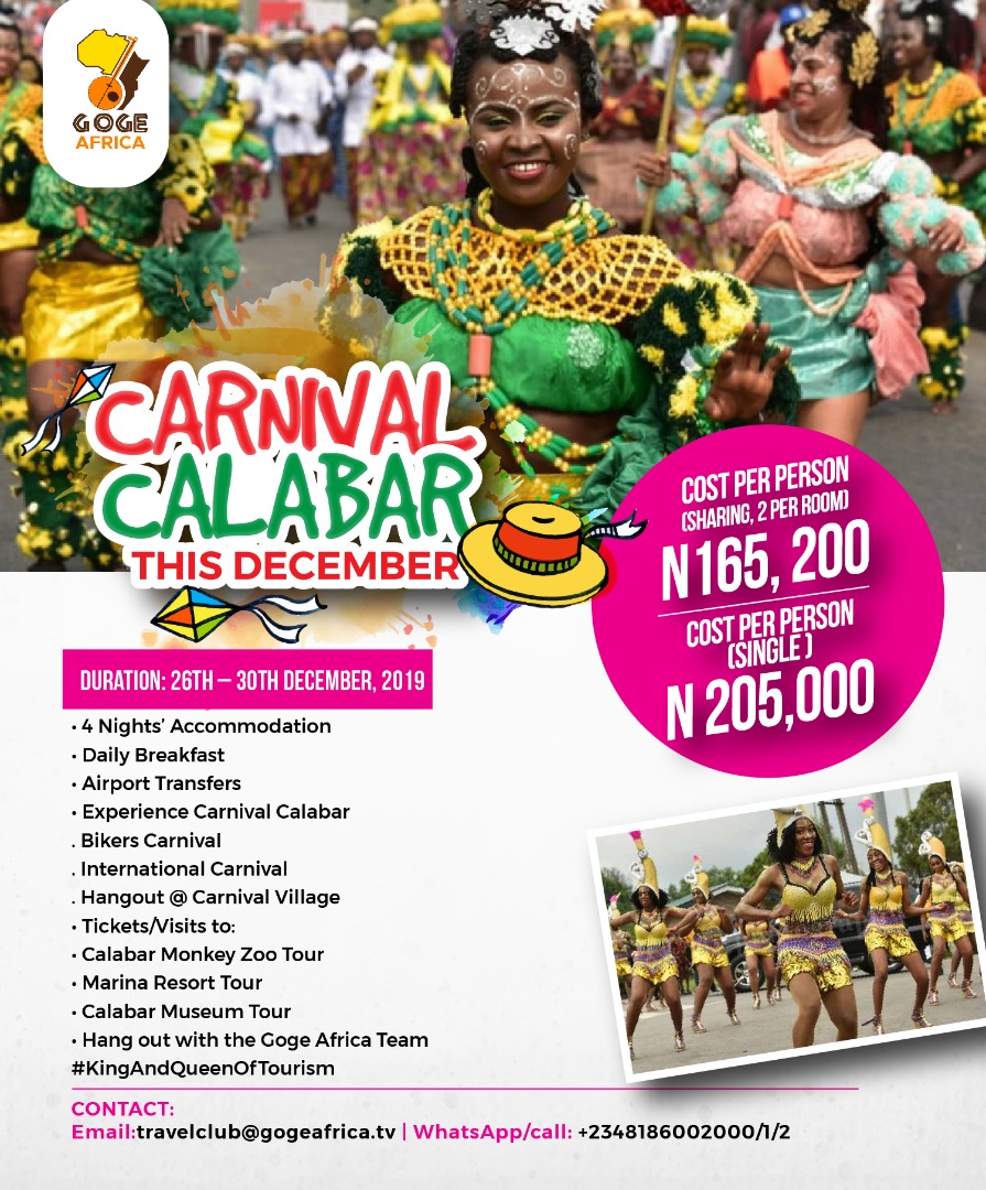 Carnival Calabar (Dec 26 - 30, 2019) » Goge Africa